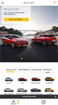 Mobile Screenshot of goldcars.hu